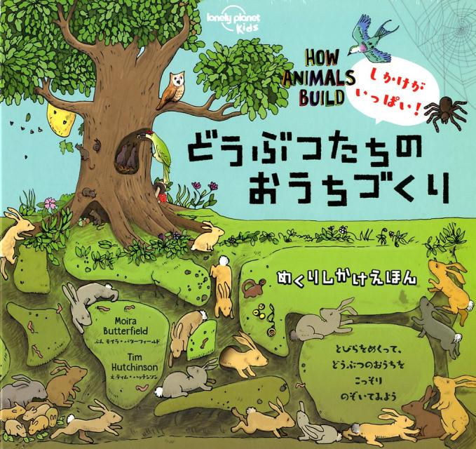 しかけがいっぱい！どうぶつたちのおうちづくり めくりしかけえほん /世界文化社/モイラ・バターフィールド（単行本）