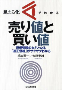 【中古】見える化でわかる売り値と買い値 原価管理のカギとなる「適正価格」がサクサクわかる /日刊工業新聞社/橋本賢一(単行本)