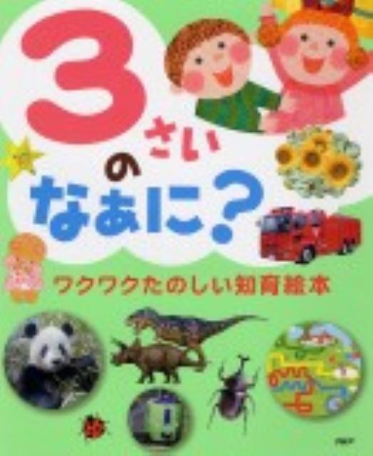 Picture-Book - 【中古】3さいのなぁに？ ワクワクたのしい知育絵本/PHP研究所/井戸ゆかり（ムック）