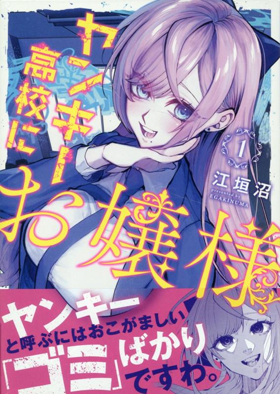 【中古】ヤンキー高校にお嬢様 1/一迅社/江垣沼（コミック）