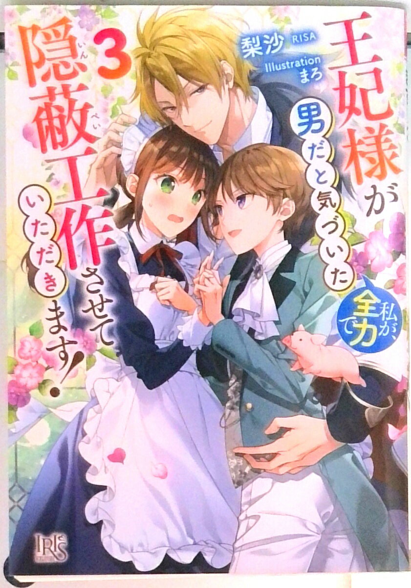 【中古】王妃様が男だと気づいた私が、全力で隠蔽工作させていただきます！ 3 /一迅社/梨沙（文庫）