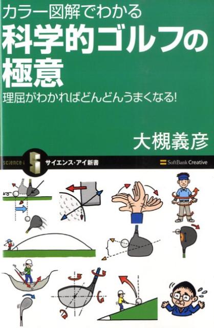 【中古】カラ-図解でわかる科学的ゴルフの極意 理屈がわかればどんどんうまくなる！ /SBクリエイティブ/大槻義彦（新書）