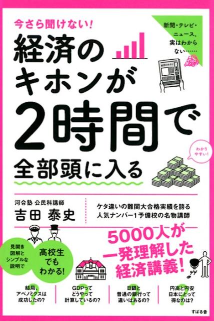 【中古】今さら聞けない！経済のキホンが2時間で全部頭に入る /すばる舎/吉田泰史（単行本）