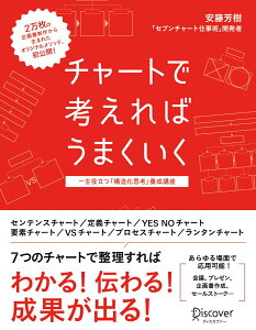 【中古】チャートで考えればうまくいく 一生役立つ「構造化思考」養成講座 /ディスカヴァ-・トゥエンティワン/安藤芳樹(単行本(ソフトカバー))