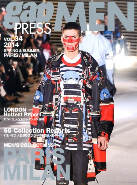 【中古】gap　PRESS　MEN vol．34（2014　SPR/ギャップジャパン（新書）