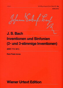 【中古】バッハ/インヴェンションとシンフォニア /音楽之友社/ヨハン・ゼバスティアン・バッハ(楽譜)