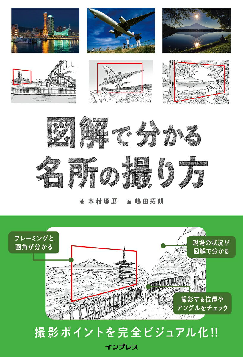 【中古】図解で分かる名所の撮り方 /インプレス/木村琢磨（単行本（ソフトカバー））
