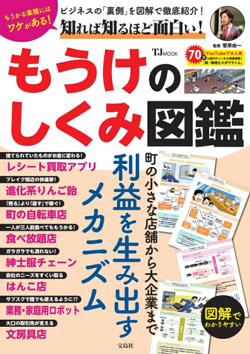 【中古】知れば知るほど面白い！もうけのしくみ図鑑/宝島社/菅原由一（ムック）