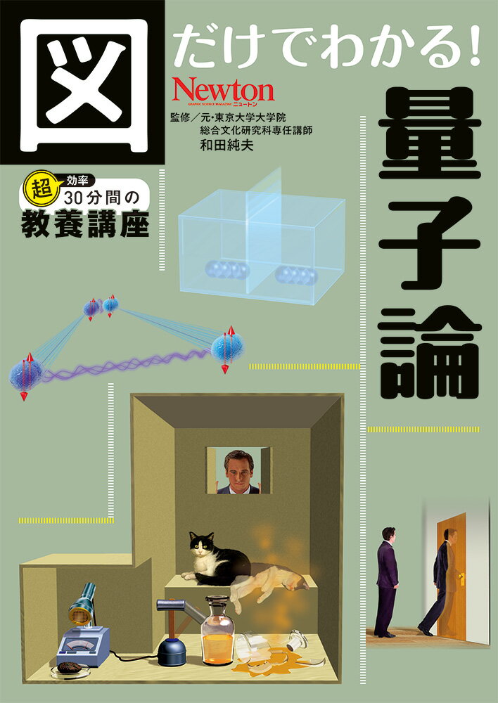 【中古】図だけでわかる！　量子論/ニュ-トンプレス/和田純夫（単行本（ソフトカバー））