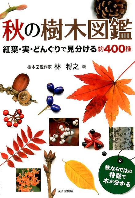 【中古】秋の樹木図鑑 紅葉・実・どんぐりで見分ける約400種 /廣済堂出版/林将之（単行本）