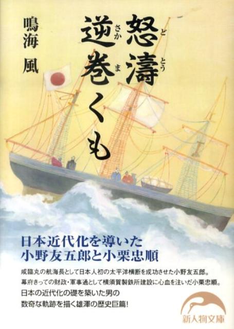 【中古】怒涛逆巻くも 日本近代化を導いた小野友五郎と小栗忠順 /新人物往来社/鳴海風（文庫）