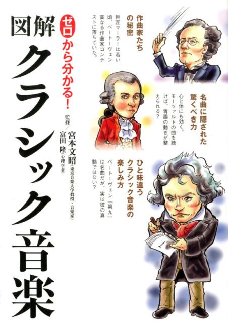 【中古】ゼロから分かる！図解クラシック音楽 /世界文化社/宮本文昭（単行本）