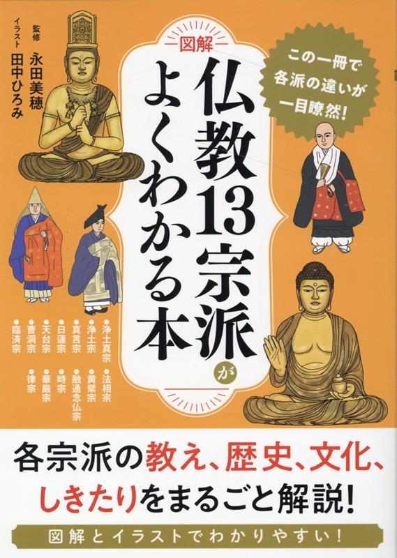 【中古】図解仏教13宗派がよくわかる本/リベラル社/永田美穂（単行本）