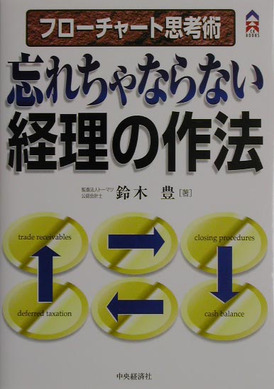 【中古】忘れちゃならない経理の作法 フロ-チャ-ト思考術 /中央経済社/鈴木豊（経理）（単行本）