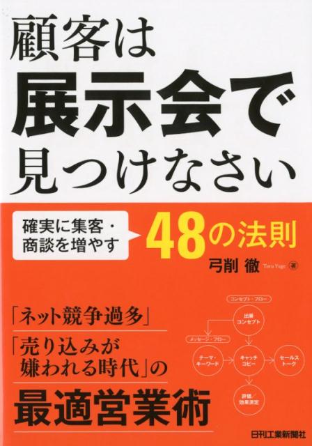 【中古】顧客は展示会で見つけなさい 確実に集客・商談を増やす48の法則 /日刊工業新聞社/弓削徹（単行本）