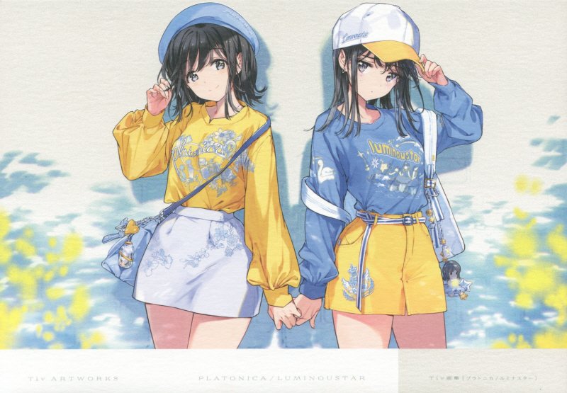 【中古】Tiv画集 プラトニカ／ルミナスター /一迅社/Tiv（単行本（ソフトカバー））