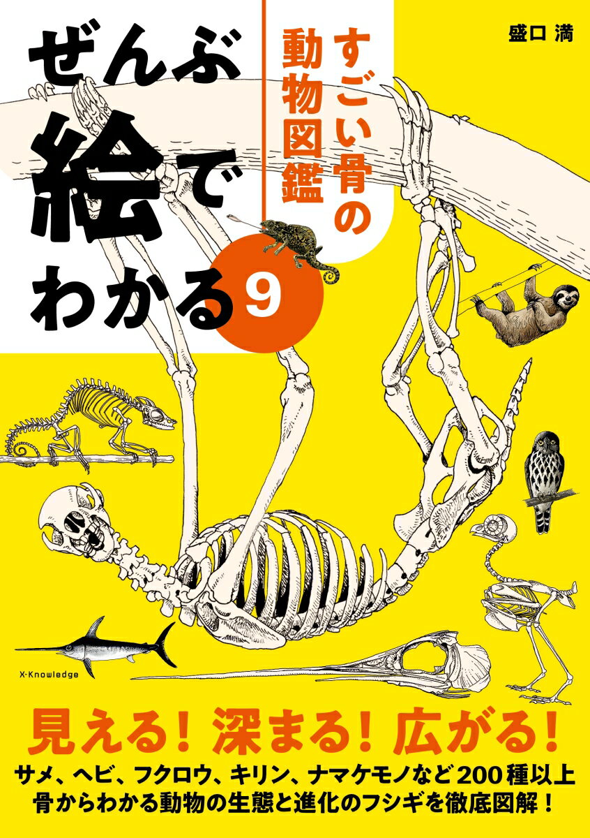 【中古】ぜんぶ絵でわかる 9/エクスナレッジ/盛口満（単行本（ソフトカバー））