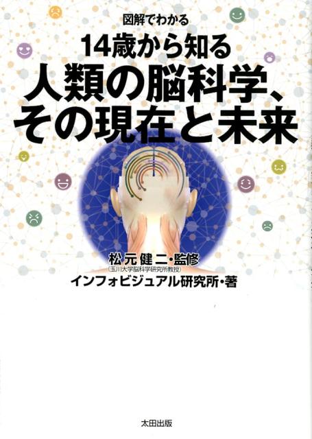 【中古】図解でわかる14歳から知る人類の脳科学、その現在と未来 /太田出版/松元健二（単行本）