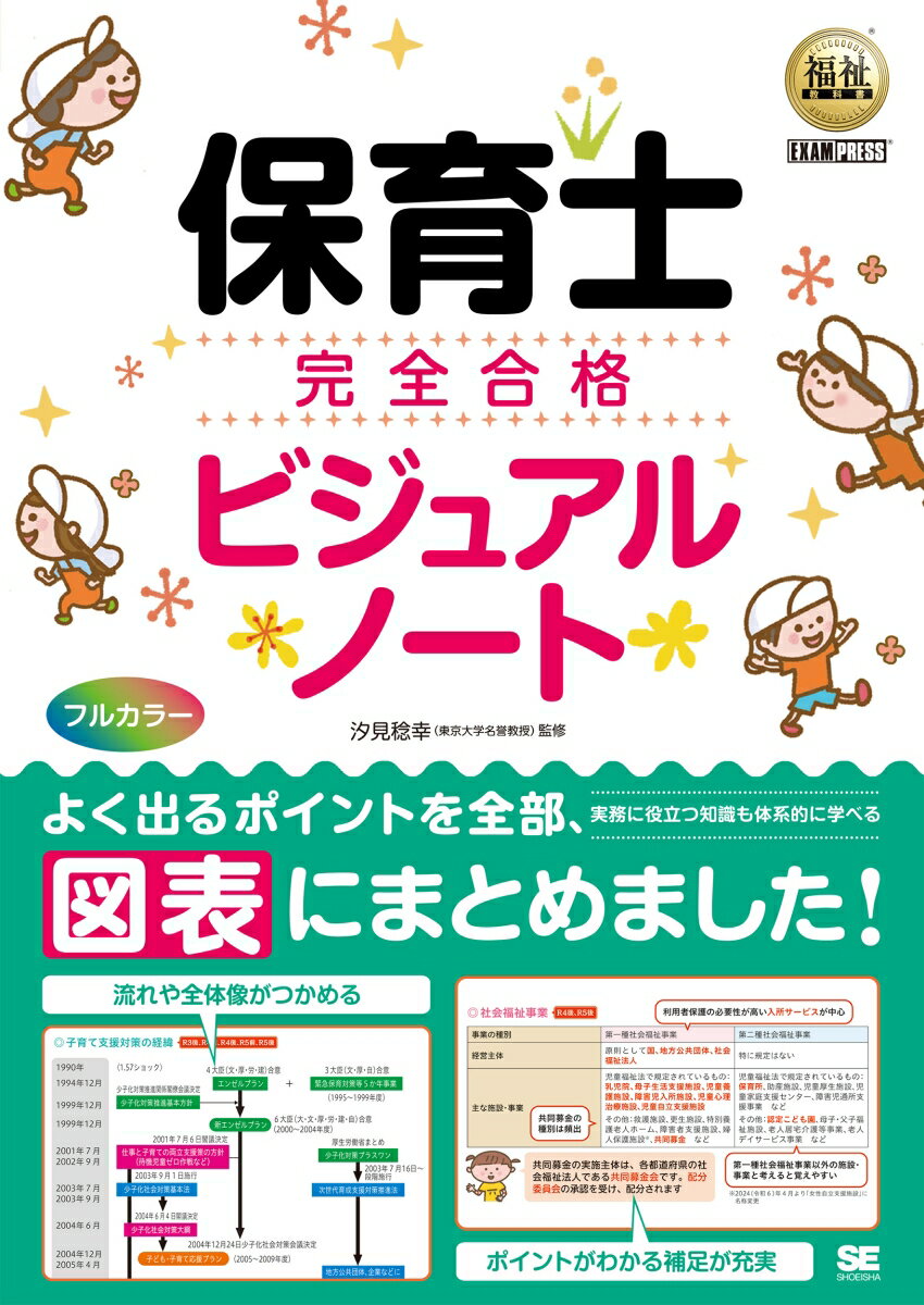 【中古】保育士完全合格ビジュアルノート/翔泳社/SE編集部（単行本（ソフトカバー））