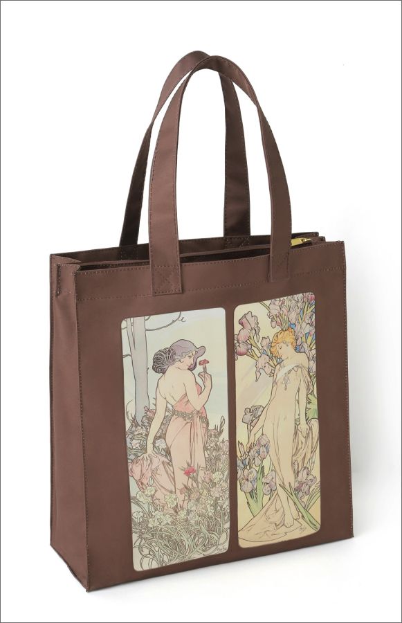 【中古】MUCHA 連作《四つの花》プリントトート付き/宝島社（大型本）