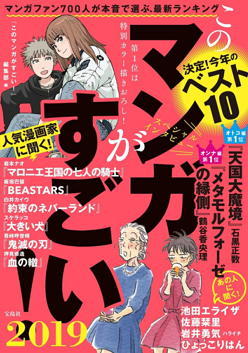 【中古】このマンガがすごい！ 決定！今年のベスト10 2019 /宝島社/『このマンガがすごい！』編集部（単行本）
