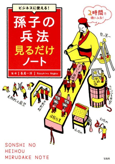 【中古】ビジネスに使える！孫子の兵法見るだけノート /宝島社/長尾一洋（単行本）