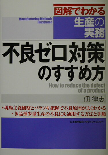 Management - 【中古】不良ゼロ対策のすすめ方 /日本能率協会マネジメントセンタ-/佃律志（単行本）