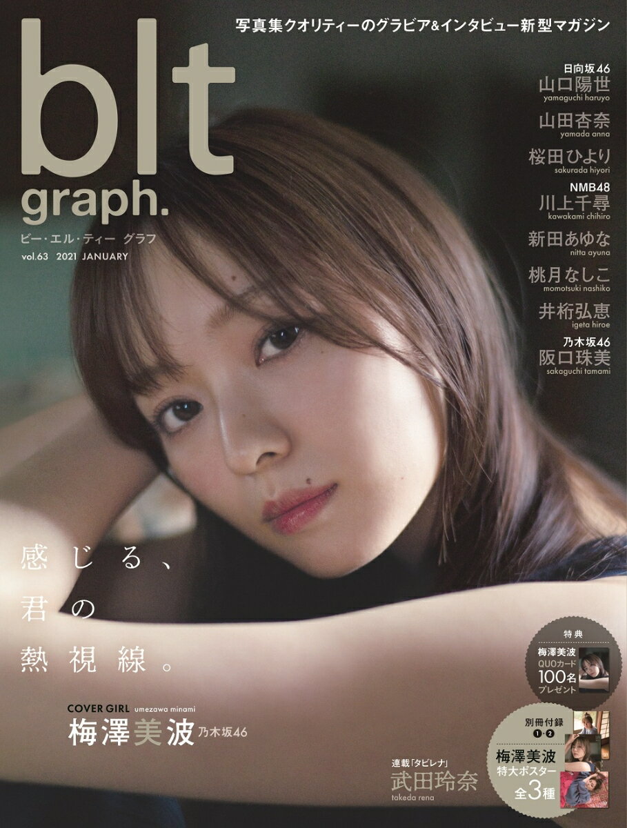 【中古】blt　graph． 写真集クオリティーのグラビア＆インタビュー新型マガ vol．63 /東京ニュ-ス通信社（ムック）
