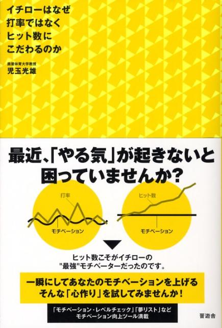 【中古】イチロ-はなぜ打率ではなくヒット数にこだわるのか /晋遊舎/児玉光雄（心理評論家）（単行本）