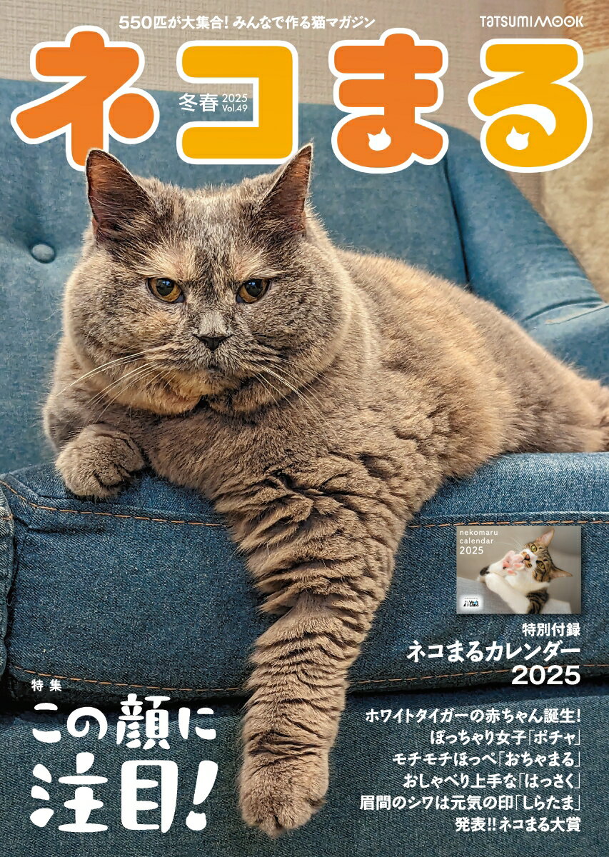 【中古】ネコまる Vol．49（2025　冬春号/辰巳出版（ムック）