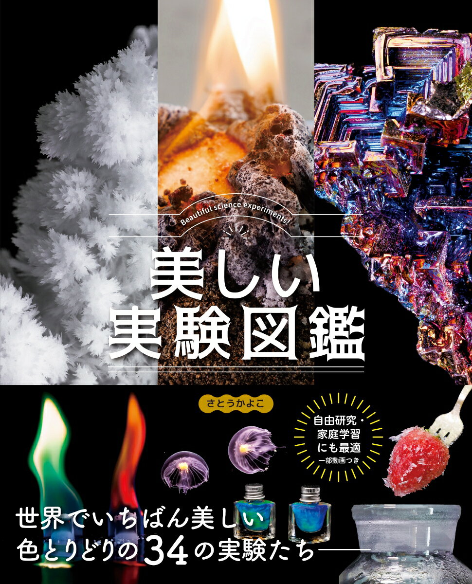 美しい実験図鑑　世界でいちばん美しい34の実験たち ／さとうかよこ （新星出版社）