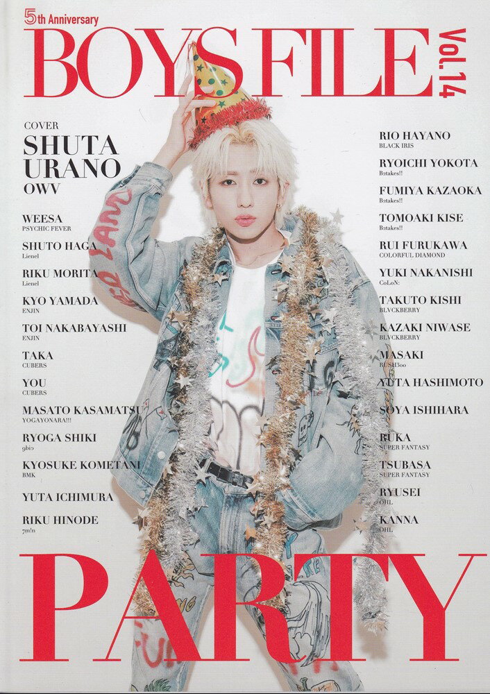 【中古】BOYS　FILE Vol．14/ROCKS　ENTERTAINMENT/ロックスエンタテインメント（単行本）