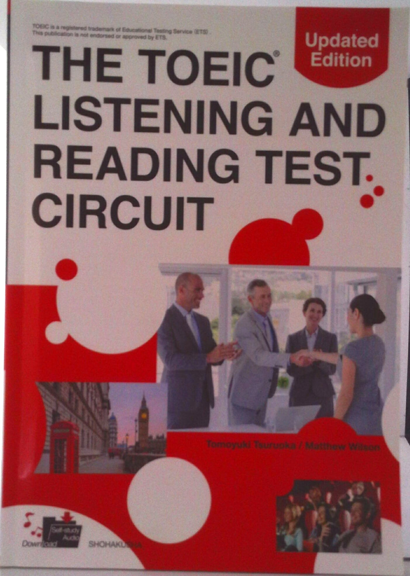 【中古】THE　TOEIC　LISTENING　AND　READING　TEST　CIR Updated/松柏社/鶴岡公幸（単行本）