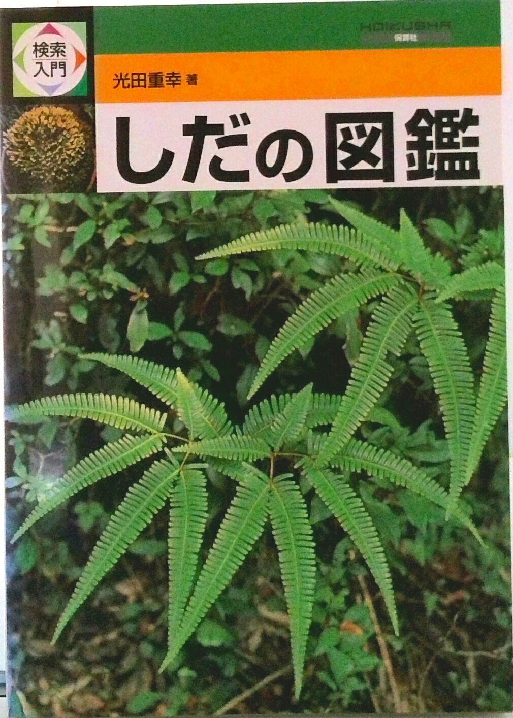 【中古】検索入門　しだの図鑑/保育社/光田重幸（単行本）