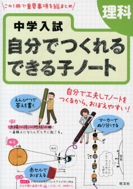 【中古】中学入試自分でつくれるできる子ノ-ト理科/旺文社（単行本）