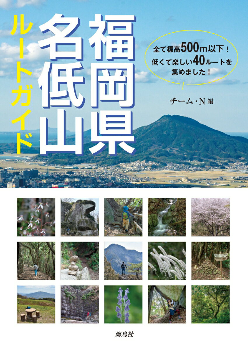 【中古】福岡県名低山ルートガイド 低くて楽しい40ルート/海鳥社/チーム・N（単行本（ソフトカバー））