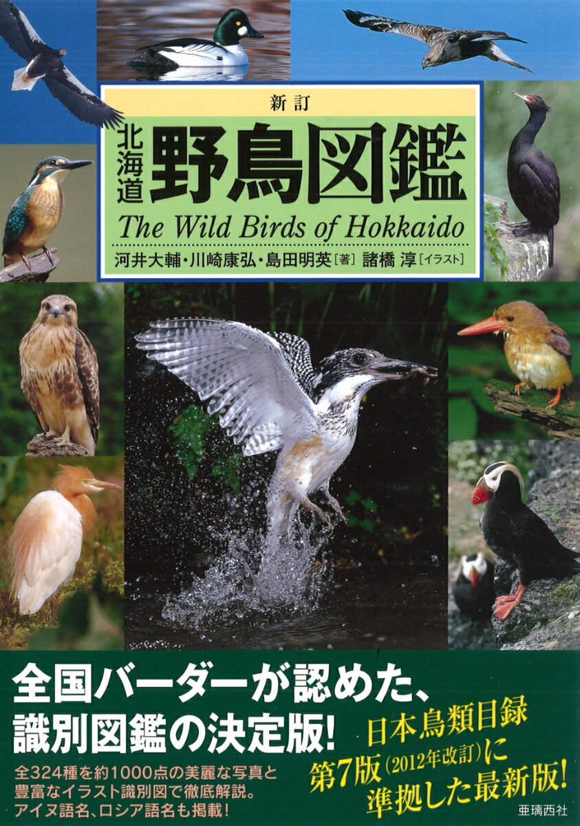 【中古】北海道野鳥図鑑 新訂/亜璃西社/河井大輔（単行本）
