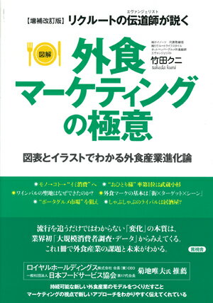 【中古】外食マーケティングの極意 図解リクル-トの伝道師が説く 図表とイラストでわか 増補改訂版/言視舎/竹田クニ（単行本（ソフトカバー））
