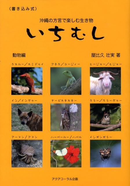 【中古】いちむし 沖縄の方言で楽しむ生き物　書き込み式 動物編/アクアコ-ラル企画/屋比久壮実（単行本）