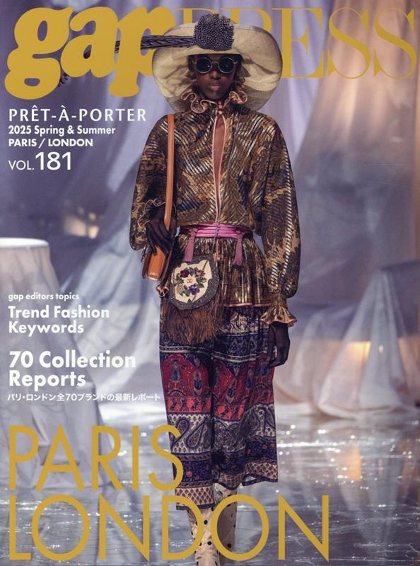 【中古】gap　PRESS　PRE＾T-A｀-PORTER VOL．181（2025　Sp/TOブックス（大型本）