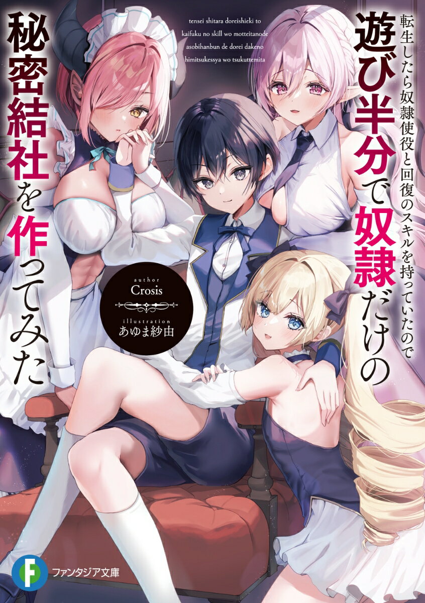 【中古】転生したら奴隷使役と回復のスキルを持っていたので遊び半分で奴隷だけの秘密結社を作/KADOKAWA/Crosis（文庫）