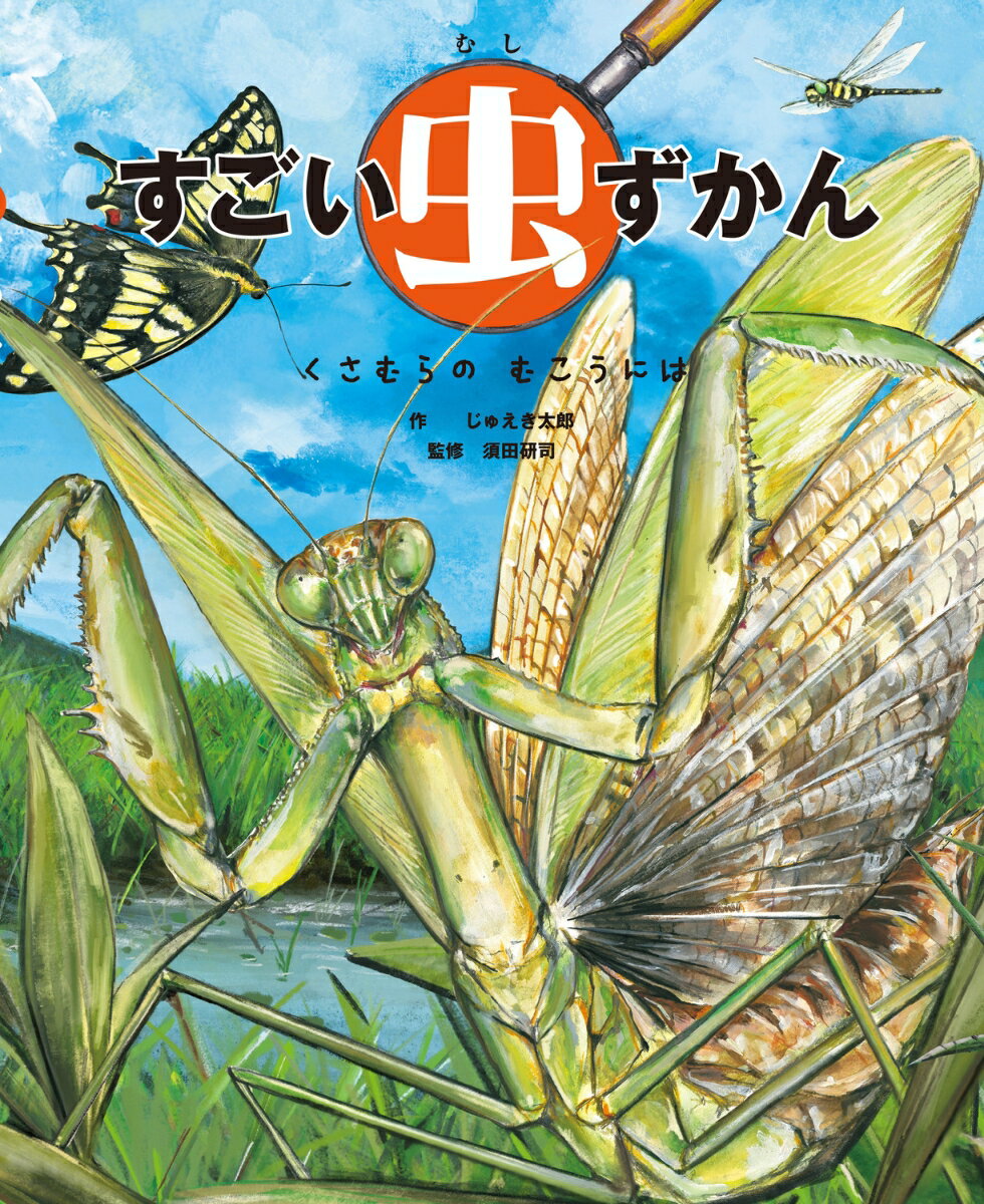 【中古】すごい虫ずかん　くさむらのむこうには/KADOKAWA/じゅえき太郎（大型本）