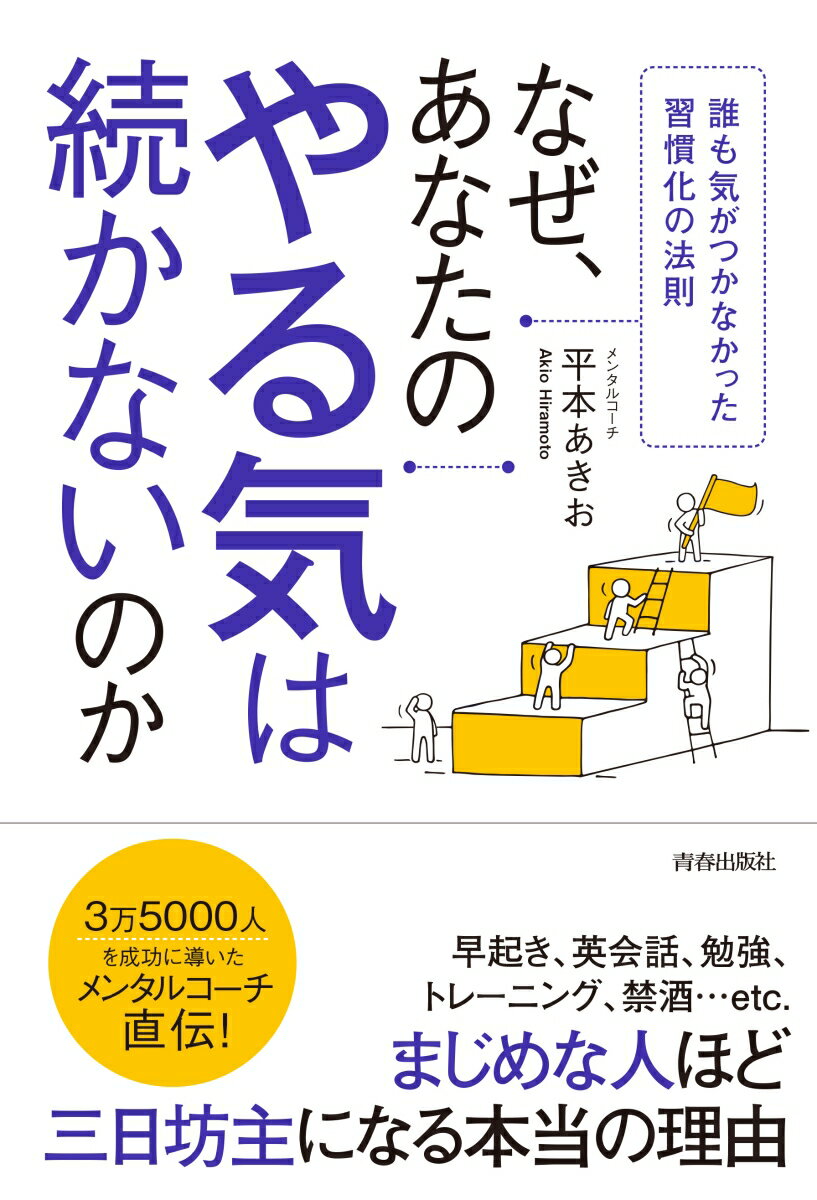【中古】なぜ、あなたのやる気は続かないのか 誰も気がつかなかった習慣化の法則/青春出版社/平本相武（単行本（ソフトカバー））のサムネイル