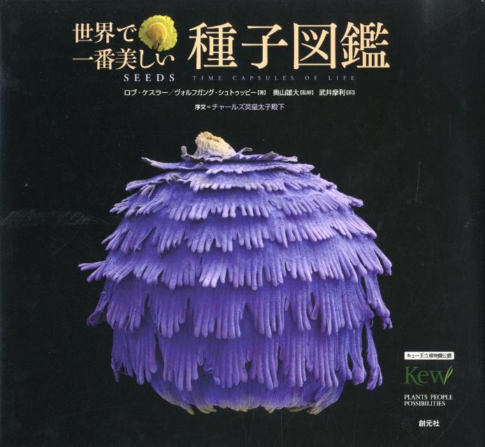 【中古】世界で一番美しい種子図鑑 キュ-王立植物園公認/創元社/ロブ・ケスラ-（単行本）