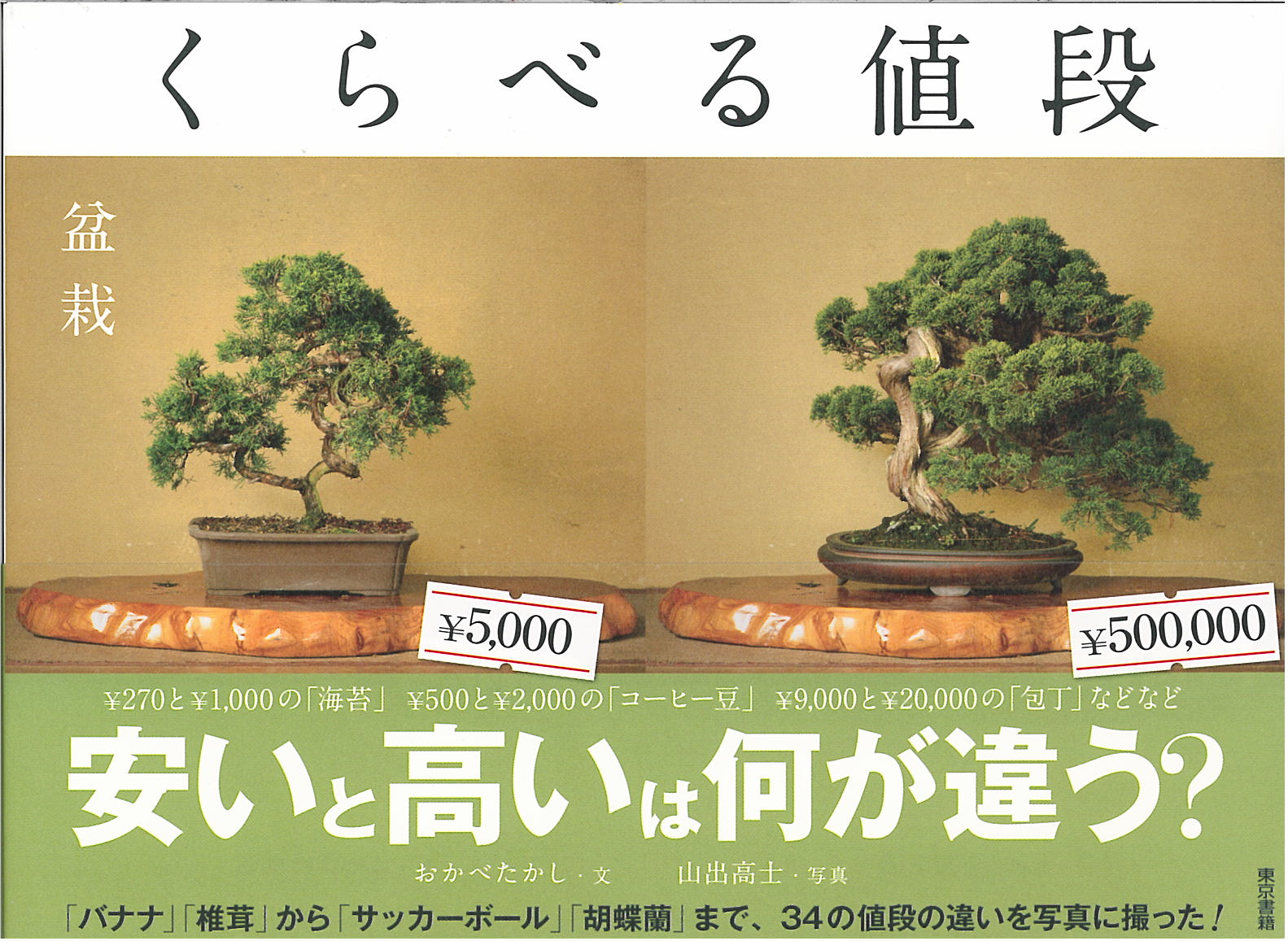 【中古】くらべる値段/東京書籍/おかべたかし（単行本）
