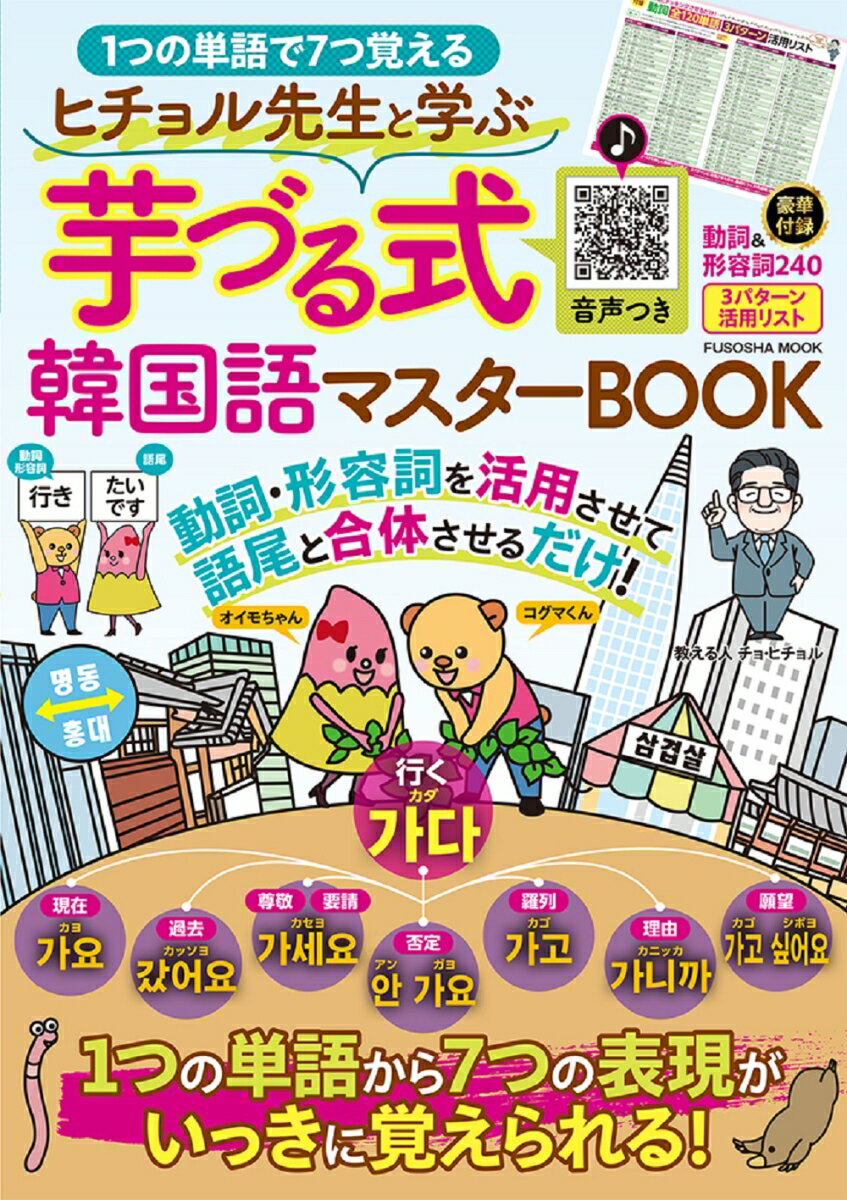 【中古】ヒチョル先生と学ぶ芋づる式韓国語マスターBOOK 1つの単語で7つ覚える/扶桑社/チョ・ヒチョル（ムック）