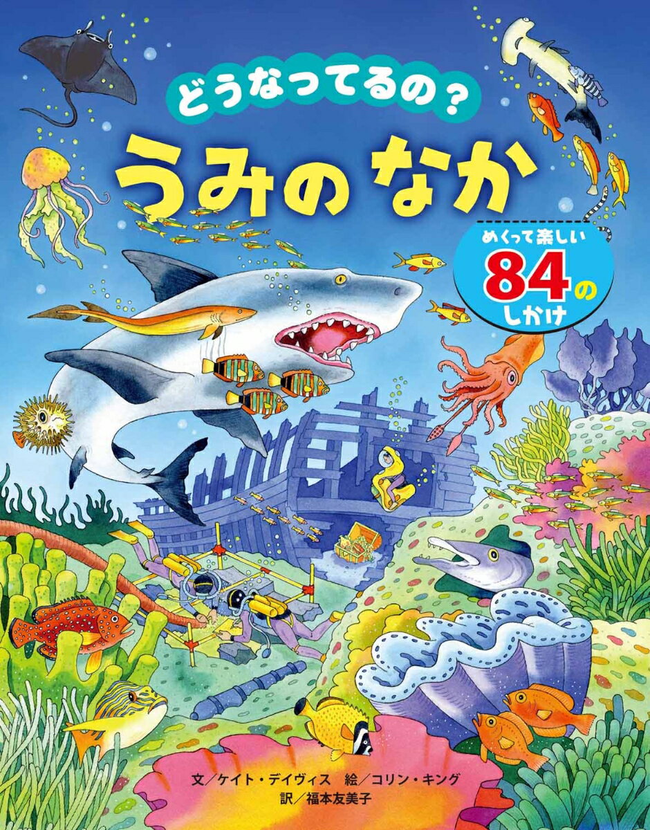 Picture-Book （JAPAN） - 【中古】どうなってるの？うみのなか/ひさかたチャイルド/ケ-ト・デ-ヴィス（大型本）