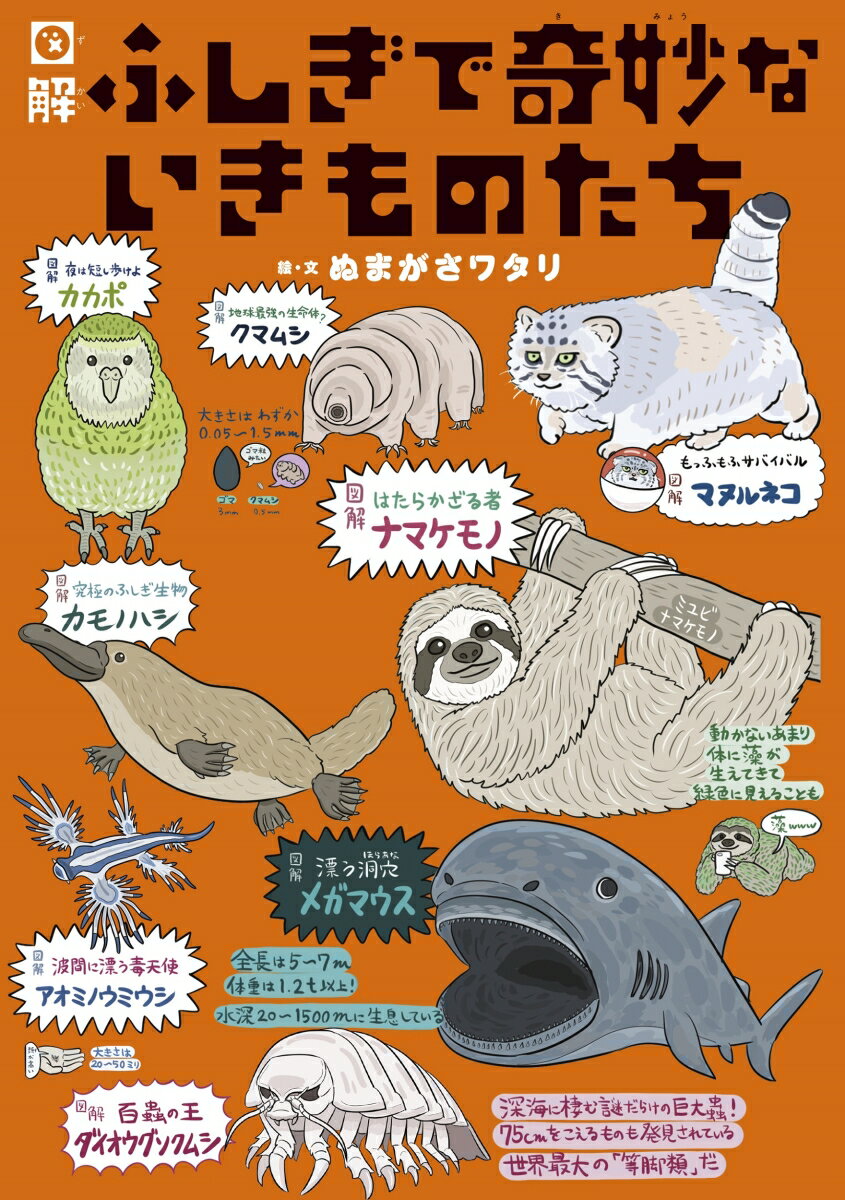 図解　ふしぎで奇妙ないきものたち 【電子書籍】[ ぬまがさワタリ ]