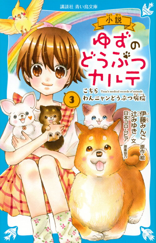 【中古】小説ゆずのどうぶつカルテ こちらわんニャンどうぶつ病院 3/講談社/伊藤みんご（新書）