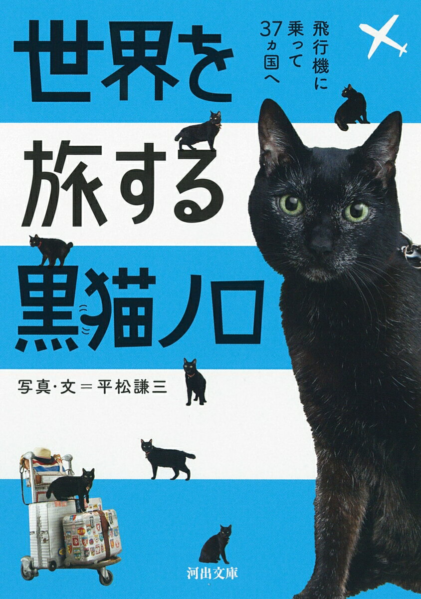 【中古】世界を旅する黒猫ノロ 飛行機に乗って37カ国へ/河出書房新社/平松謙三（文庫）